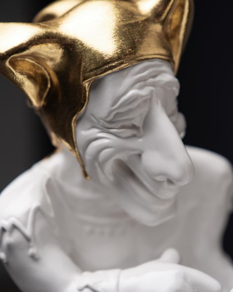 Statuette The Twisted Gemini With Gold
