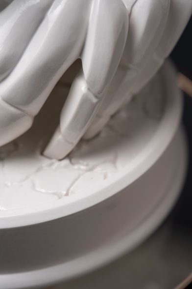 Statuette “Mysterious Scorpio with Gold”