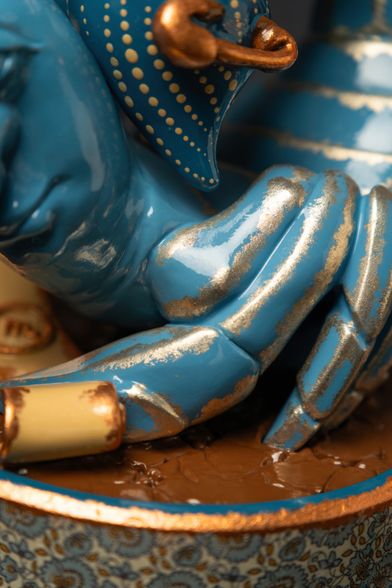 Statuette Scorpio - Blue Masquerade