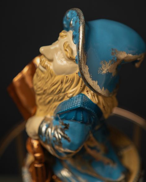 Libra Statuette – Blue Masquerade