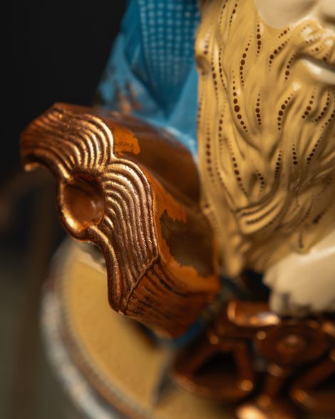 Libra Statuette – Blue Masquerade