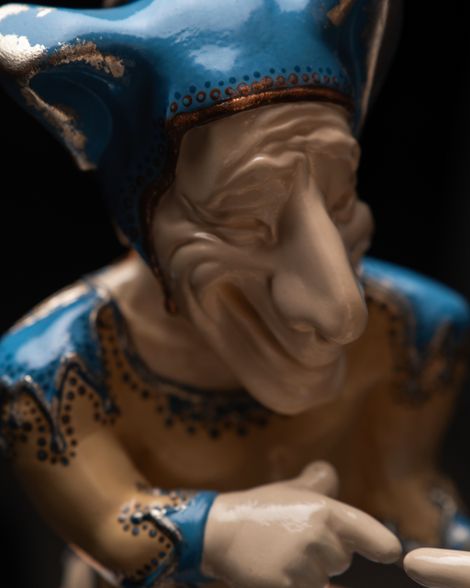 Statuette Gemini – Blue Masquerade