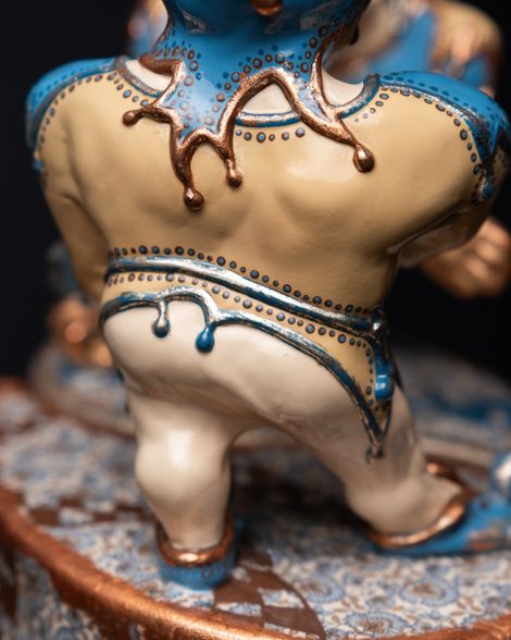 Statuette Gemini – Blue Masquerade