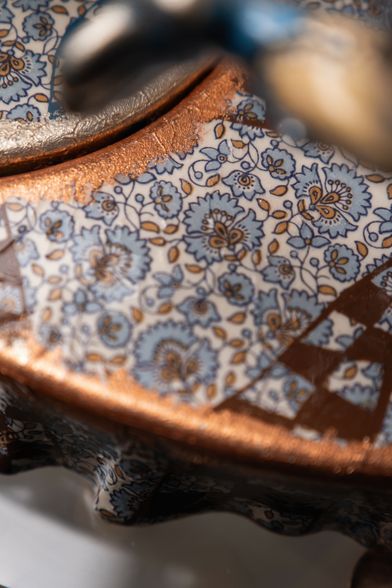 Statuette Gemini – Blue Masquerade