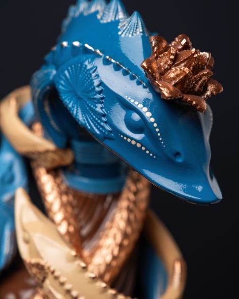 Statuette Pisces – Blue Masquerade