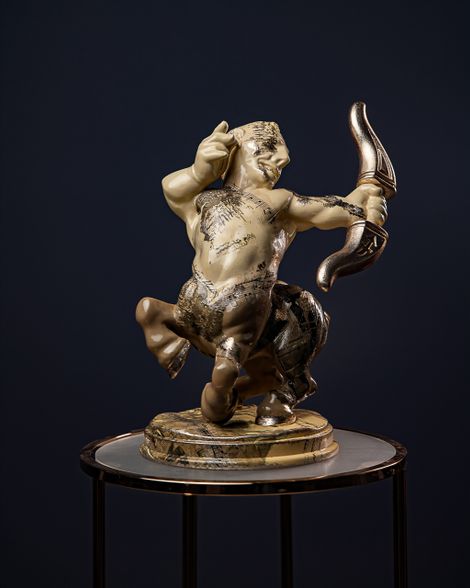 Statuette “Sagittarius — Zodiac Terra”