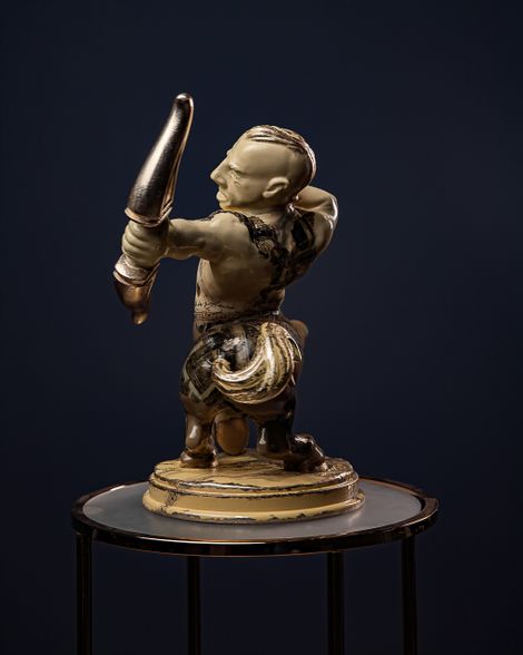 Statuette “Sagittarius — Zodiac Terra”