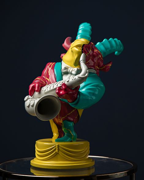 Statuette Capricorn – The Fool’s Theatre Zodiac