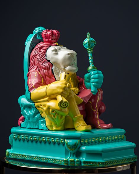 Statuette Leo – The Fool’s Theatre Zodiac