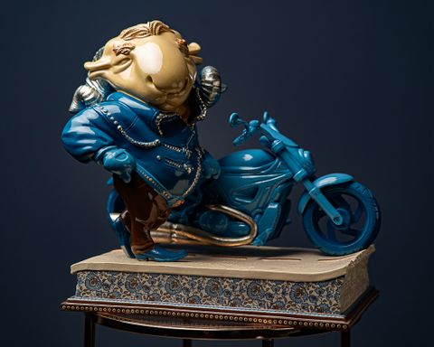 Statuette Aries – Blue Masquerade