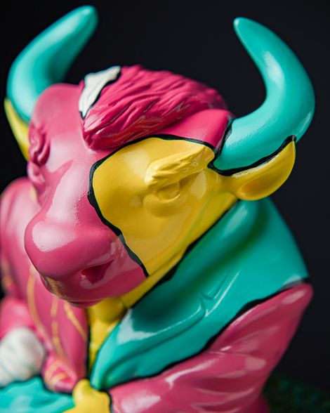 Statuette Taurus – The Fool’s Theatre Zodiac