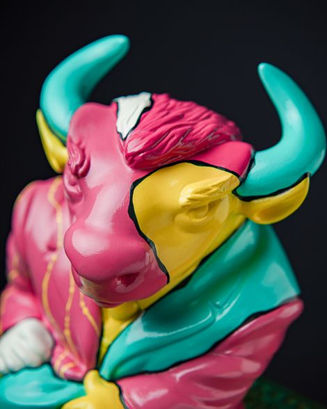 Statuette Taurus – The Fool’s Theatre Zodiac