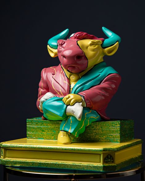 Statuette Taurus – The Fool’s Theatre Zodiac