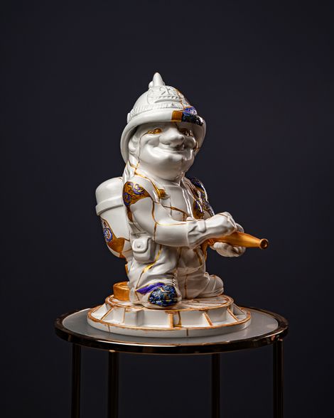 Statuette Aquarius – Zodiac Kintsugi