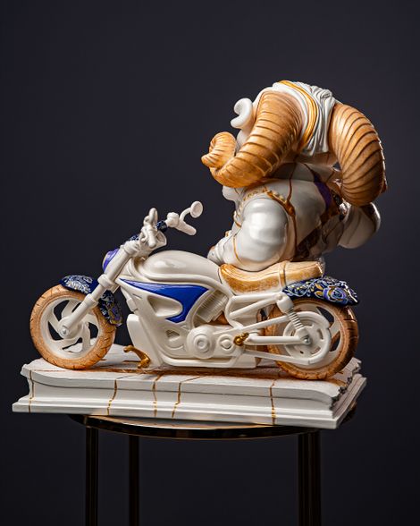 Statuette Aries – Zodiac Kintsugi