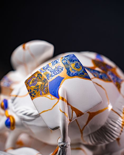 Statuette Cancer – Zodiac Kintsugi