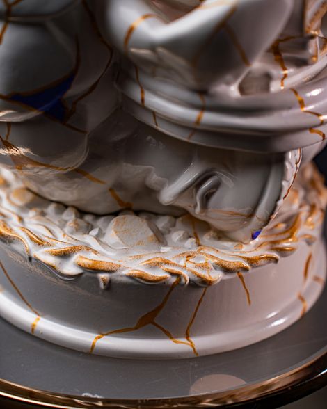 Statuette Cancer – Zodiac Kintsugi