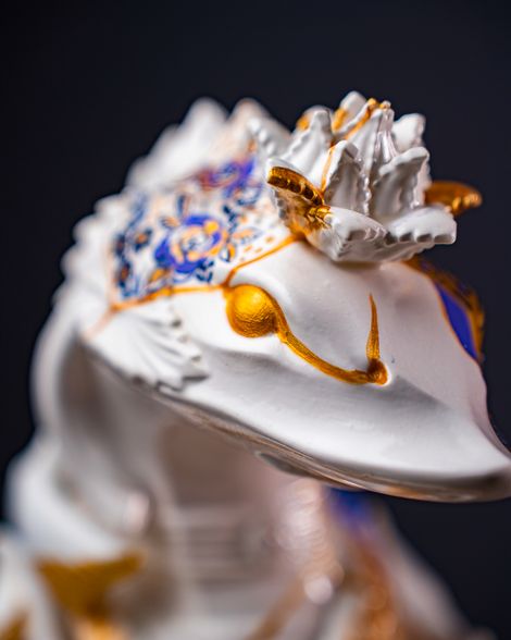 Statuette Pisces – Zodiac Kintsugi