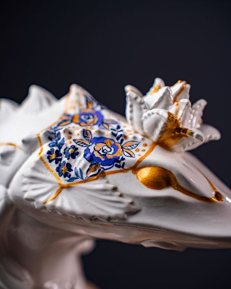 Statuette Pisces – Zodiac Kintsugi