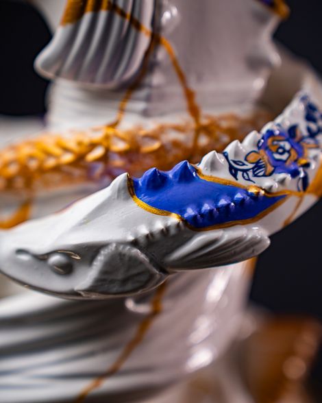 Statuette Pisces – Zodiac Kintsugi