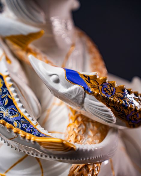 Statuette Pisces – Zodiac Kintsugi