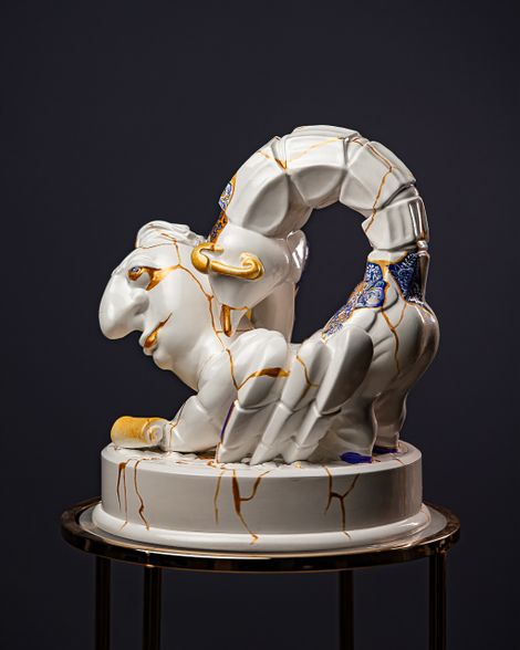 Statuette Scorpio – Zodiac Kintsugi