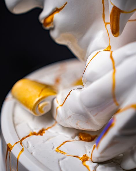 Statuette Scorpio – Zodiac Kintsugi