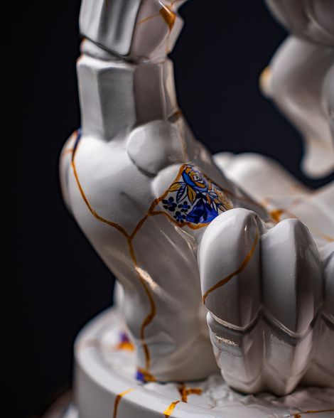 Statuette Scorpio – Zodiac Kintsugi