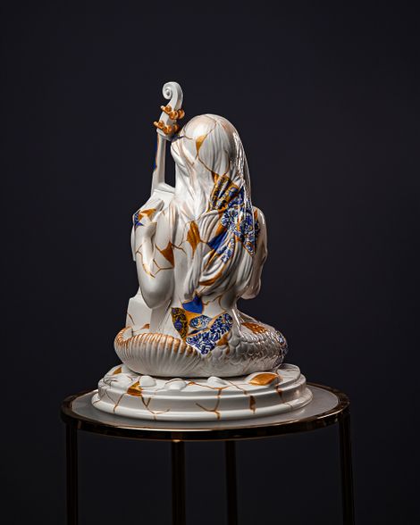 Statuette Virgo – Zodiac Kintsugi