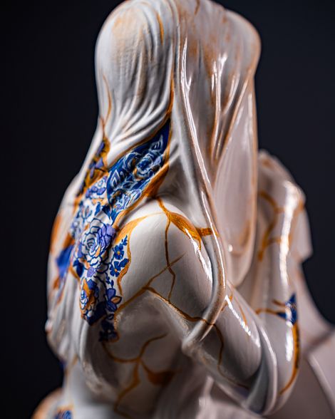 Statuette Virgo – Zodiac Kintsugi