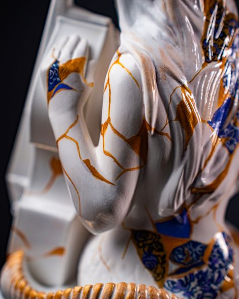 Statuette Virgo – Zodiac Kintsugi