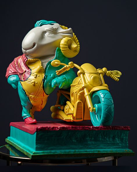 Statuette Aries – The Fool’s Theatre Zodiac