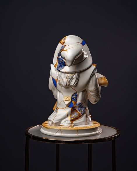 Statuette Libra – Zodiac Kintsugi