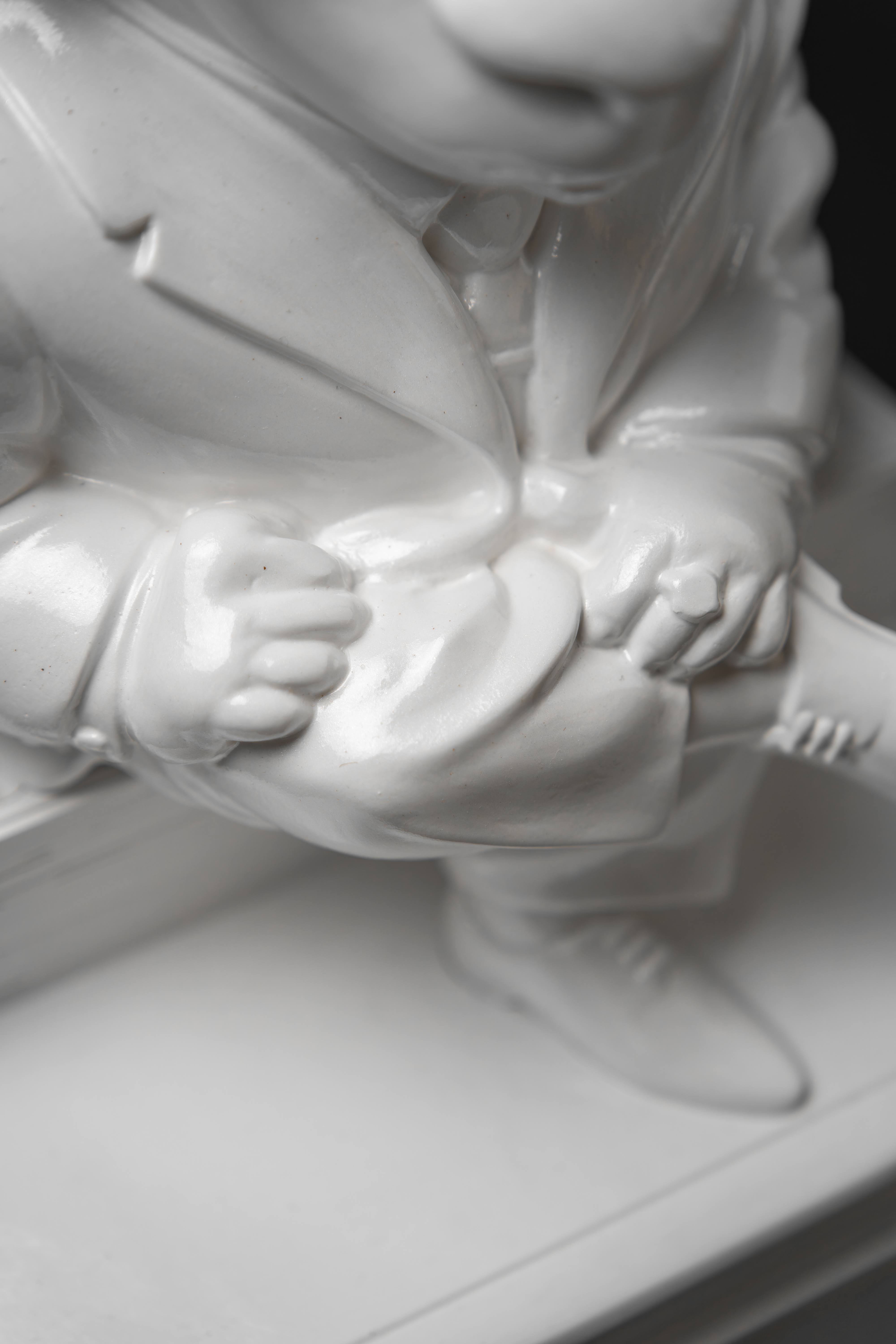 Statuette The Important Taurus with Gold