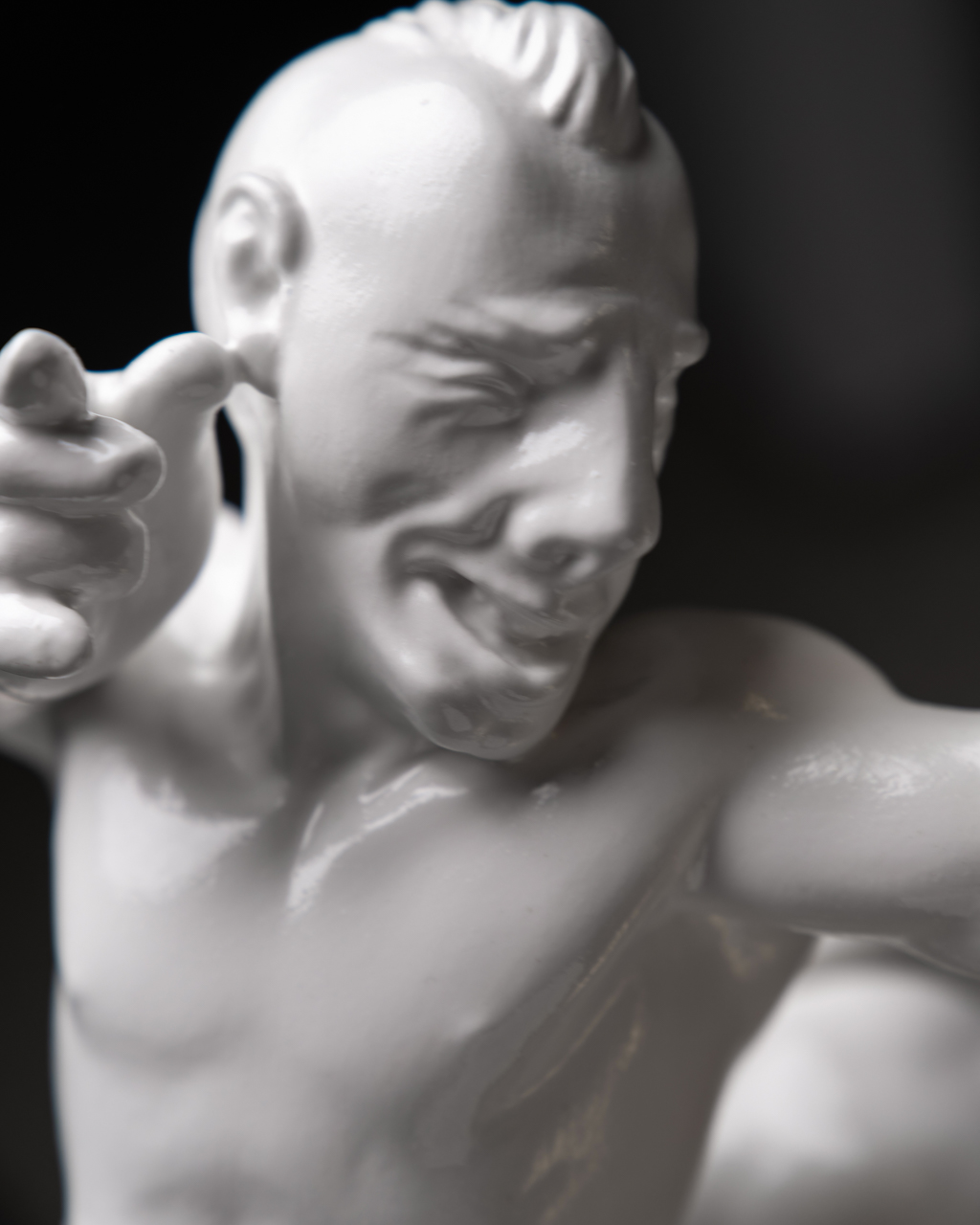 Statuette “Untamed Sagittarius with Gold”