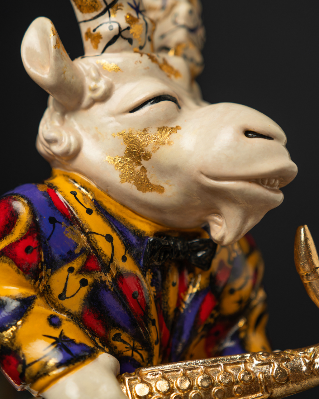 Statuette “Capricorn in the Rhythm of Jazz” — Carnival Collection