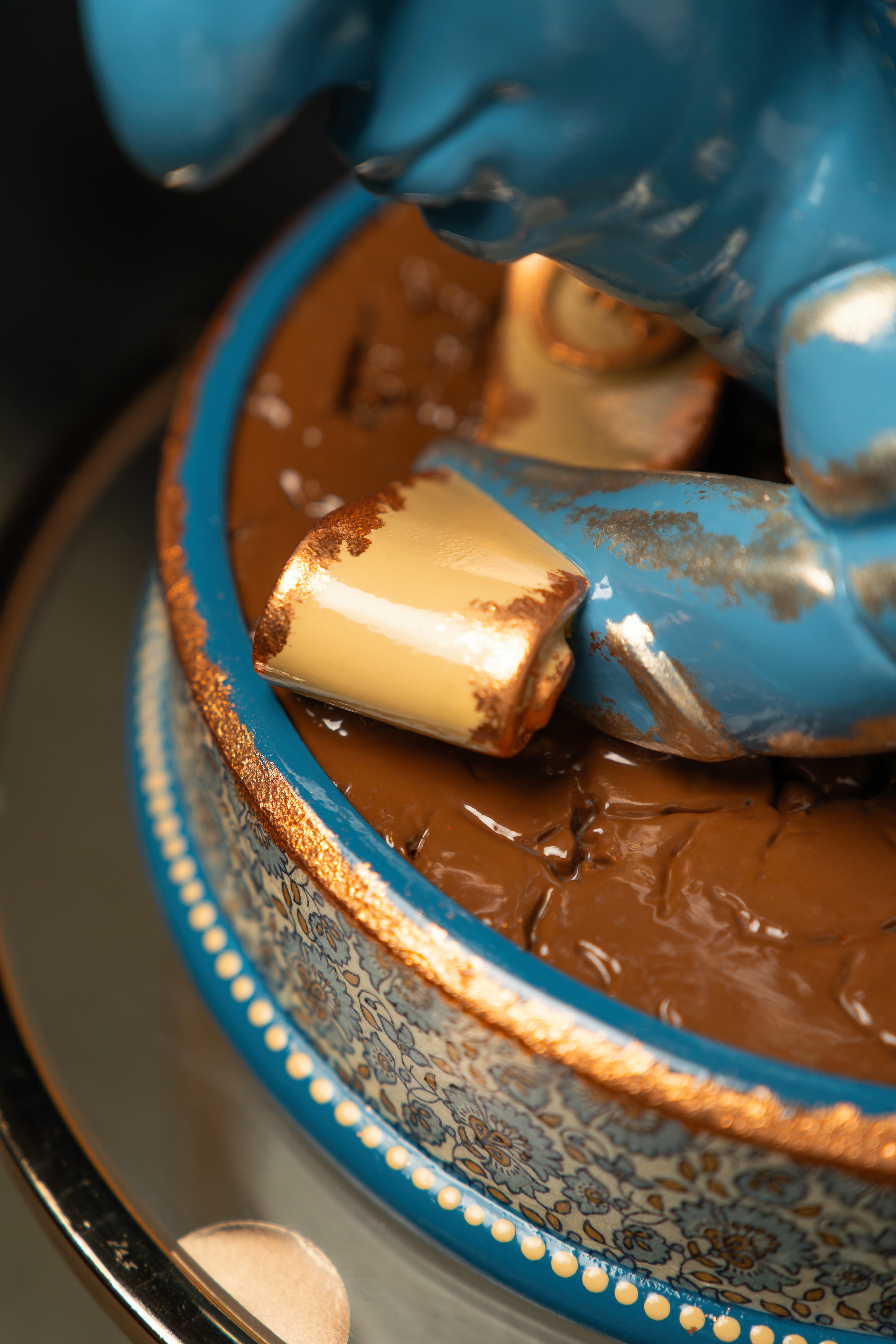 Statuette Scorpio - Blue Masquerade