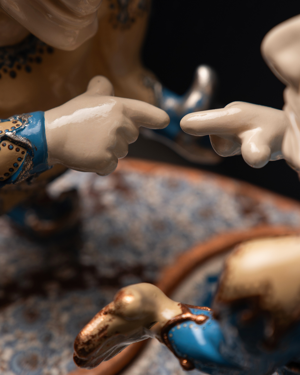 Statuette Gemini – Blue Masquerade