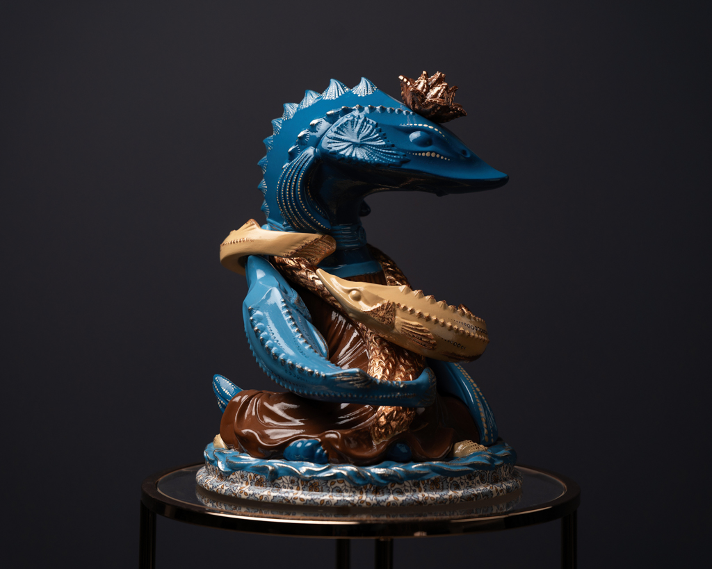 Statuette Pisces – Blue Masquerade
