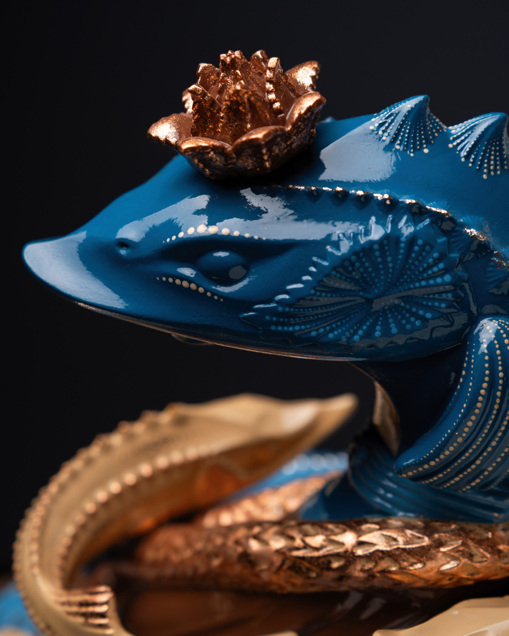 Statuette Pisces – Blue Masquerade