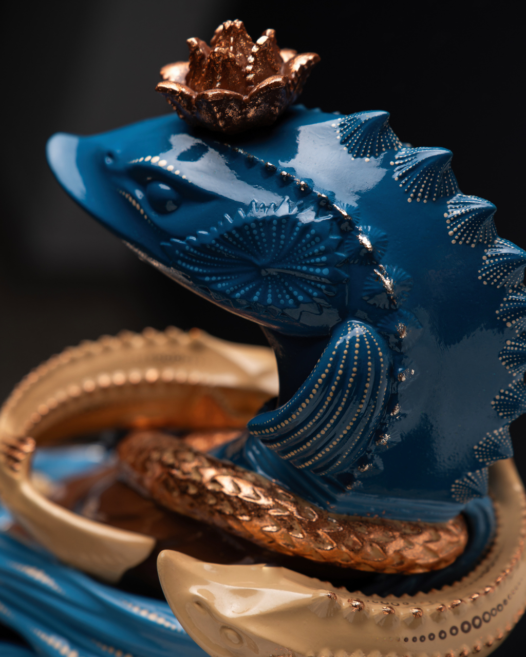 Statuette Pisces – Blue Masquerade