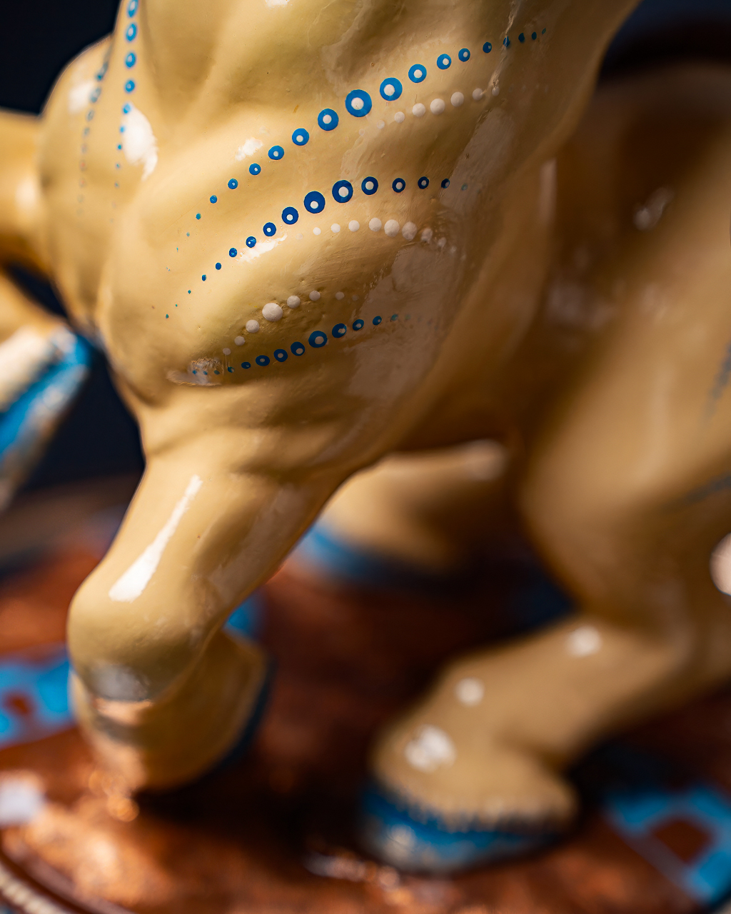 Statoette Sagittarius Blue Masquerade