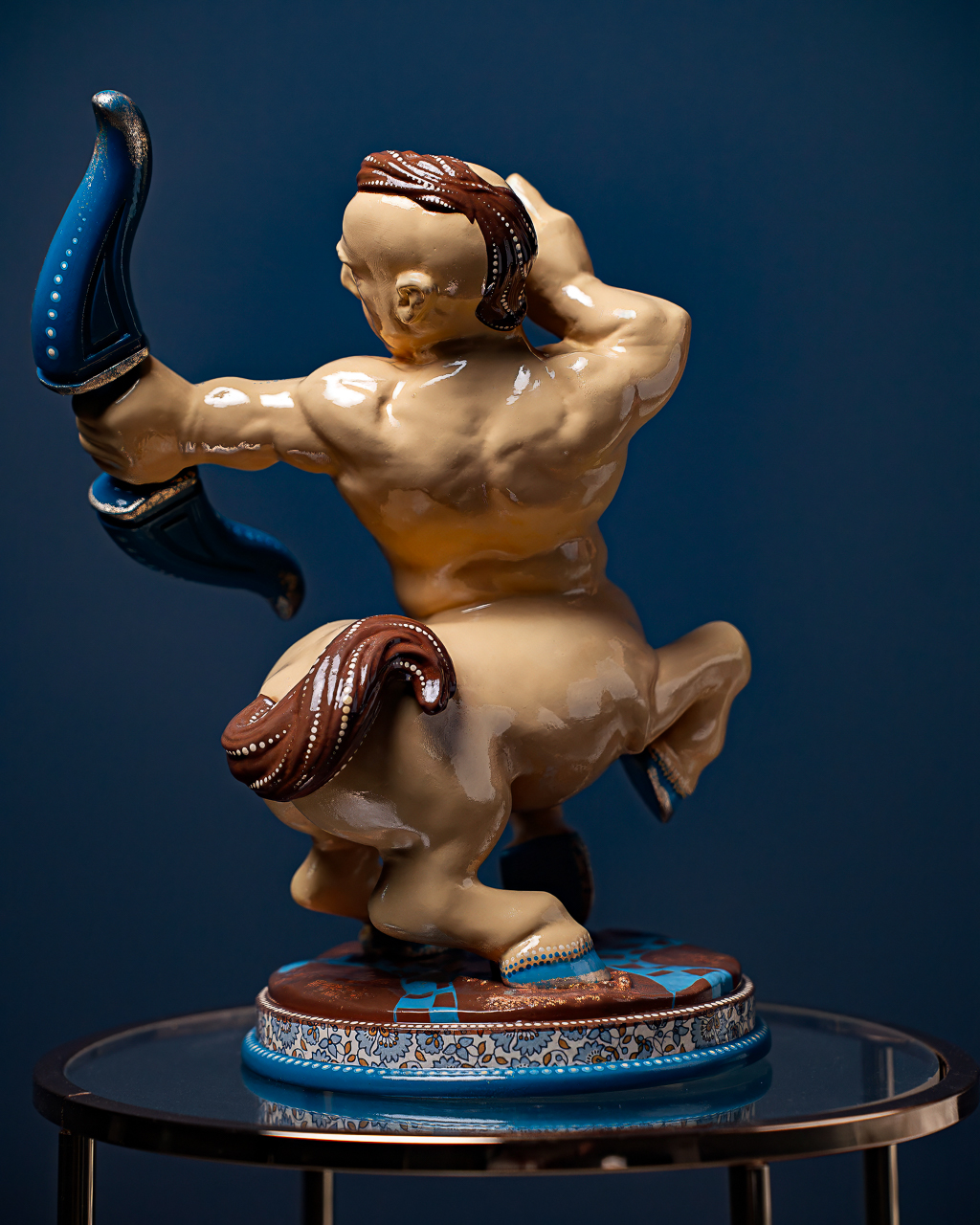 Statoette Sagittarius Blue Masquerade