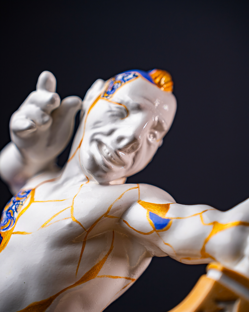 Statuette Sagittarius — Zodiac Kintsugi