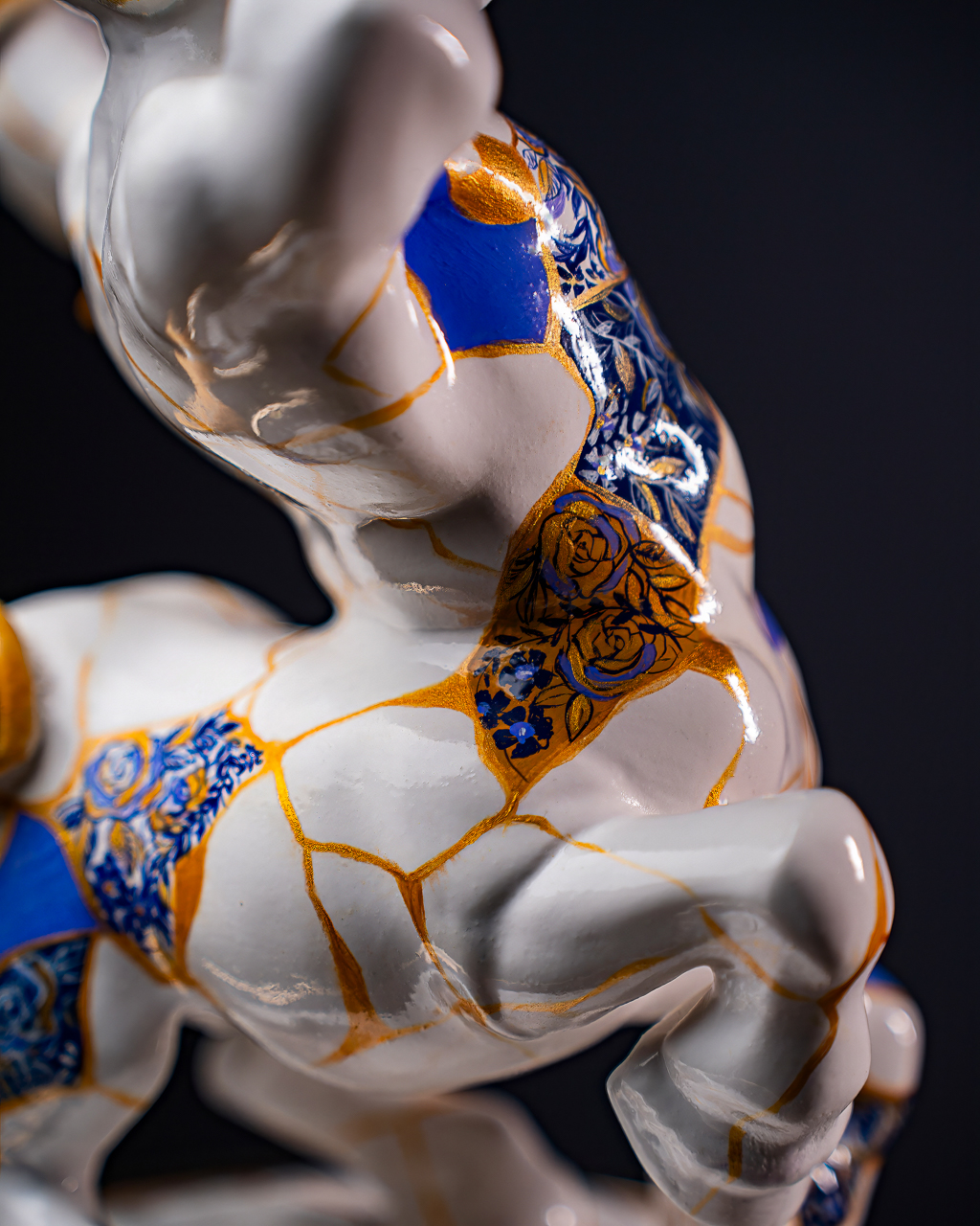 Statuette Sagittarius — Zodiac Kintsugi