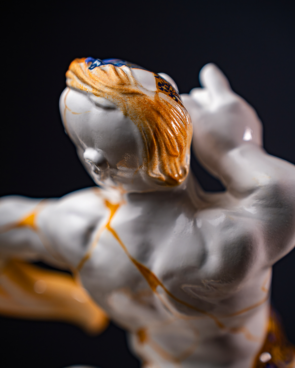 Statuette Sagittarius — Zodiac Kintsugi