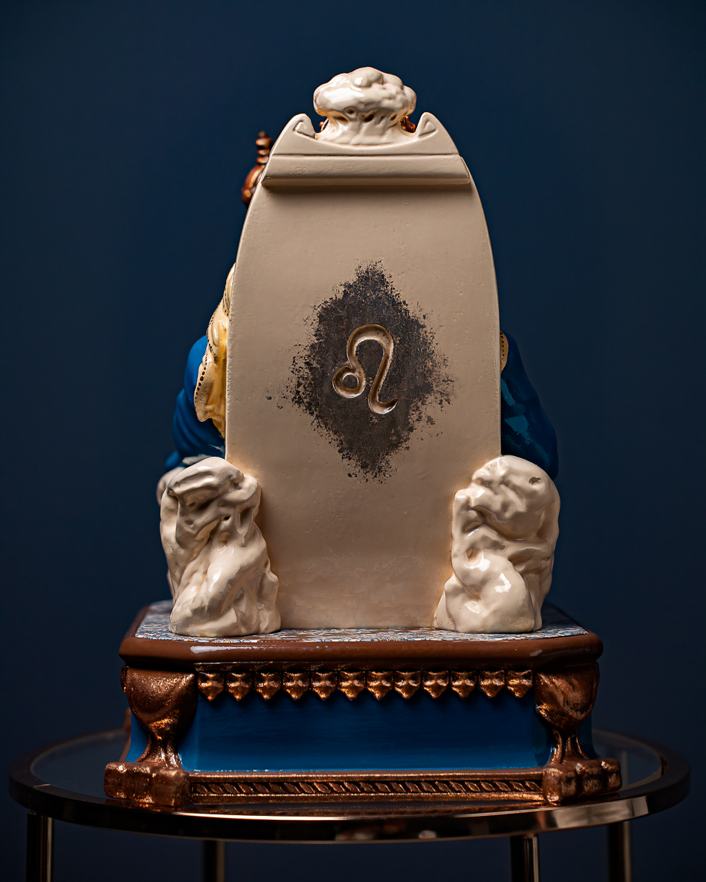 Statuette Leo – Blue Masquerade