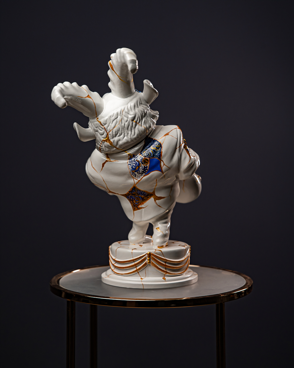 Statuette Capricorn – Zodiac Kintsugi