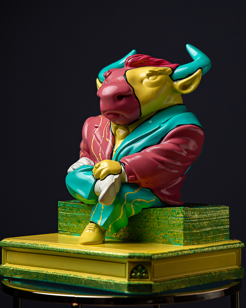 Statuette Taurus – The Fool’s Theatre Zodiac