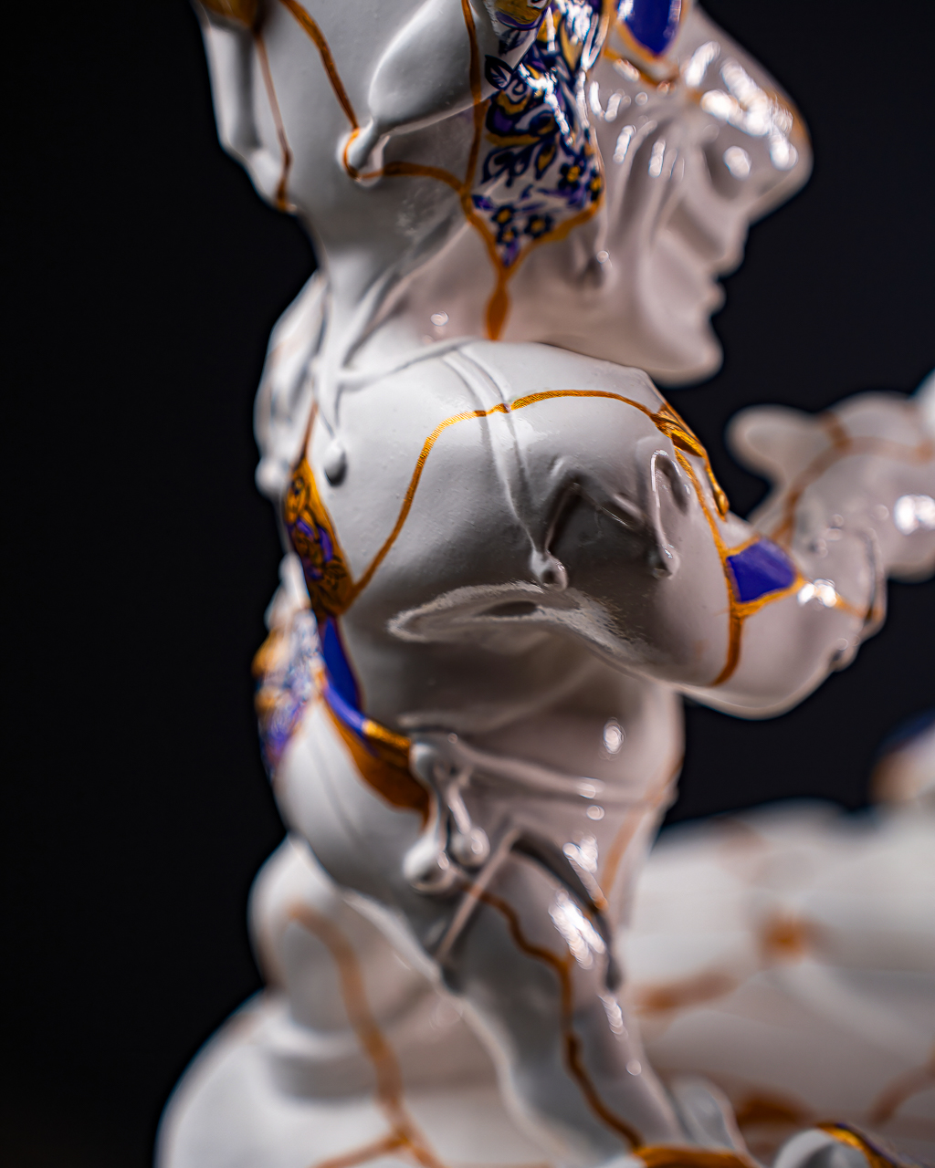 Statuette Gemini – Zodiac Kintsugi